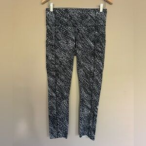 {Lululemon} Fast and Free High-Rise Crop 23" Non-Reflective in Speckle Sprint